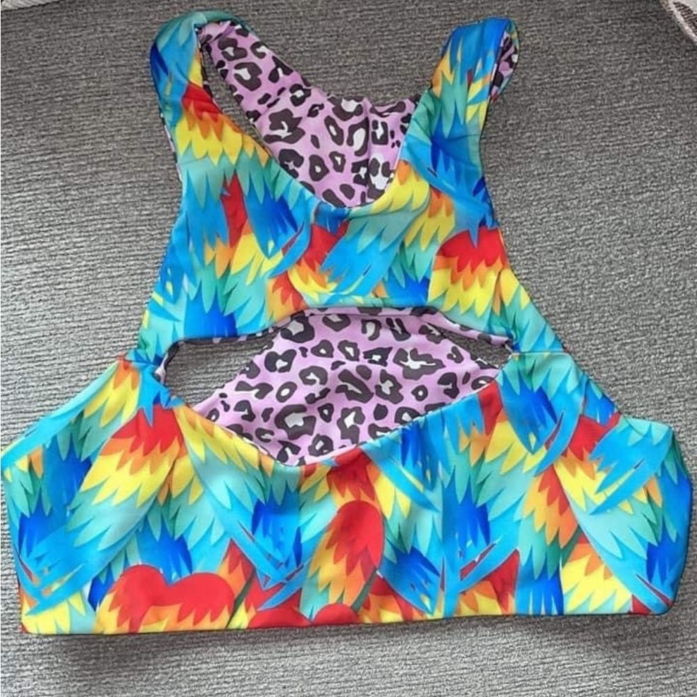 Moana bikini penny parrot bikini top